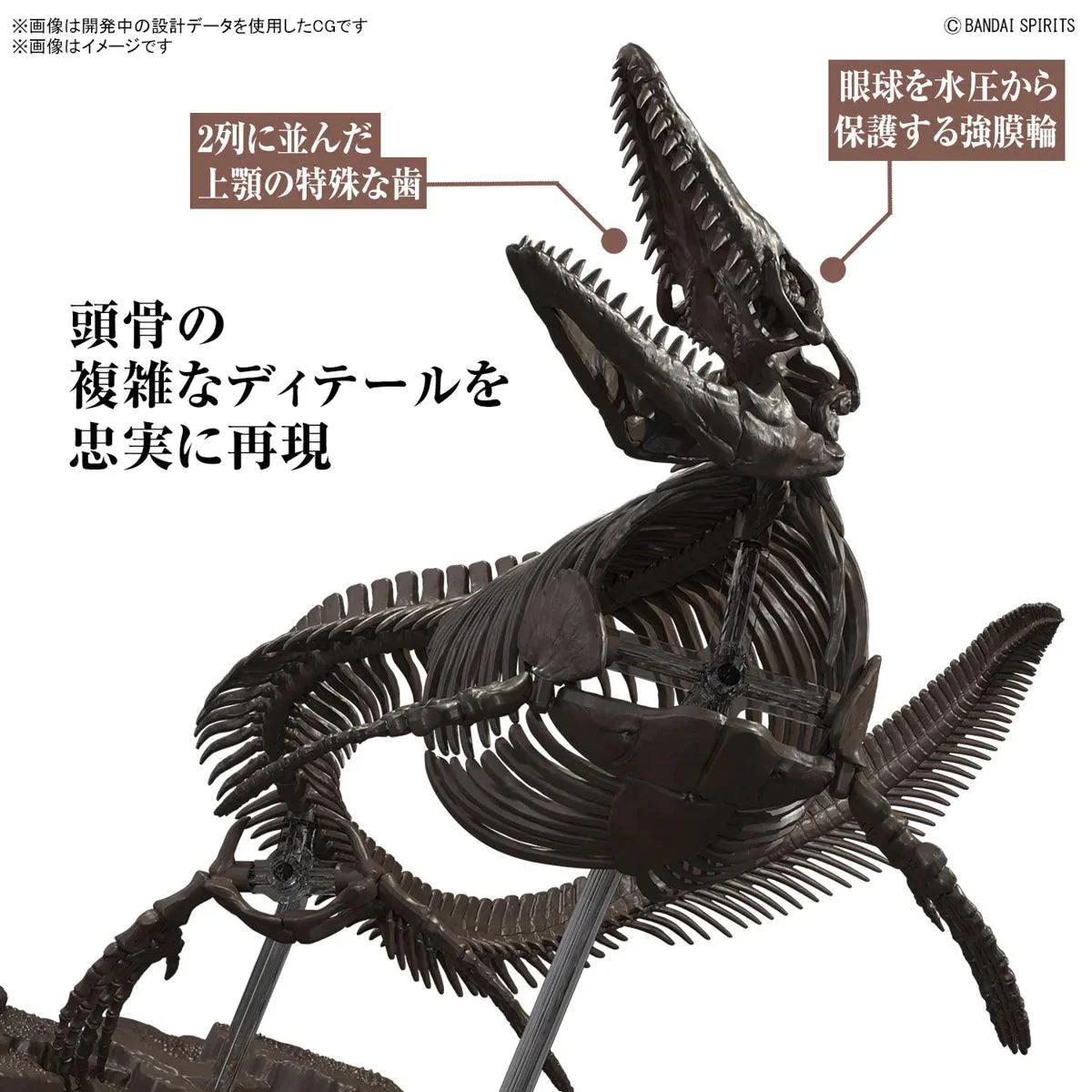 1/32 IMAGINARY SKELETON MOSASAURUS - Image 7