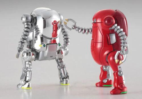 1/35 MECHATROWEGO NO.20 OLD TYPE RED & SILVER (TWO KITS IN THE BOX) - Image 3