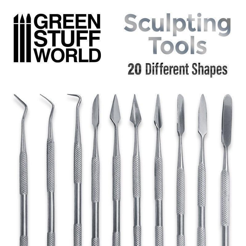 GREEN STUFF WORLD 10x Sculpting Tools - Image 2