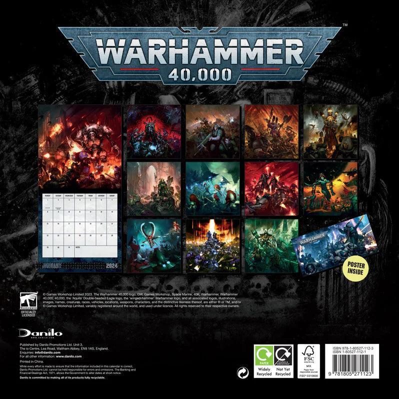 2024 Warhammer 40000 Wall Calendar - Image 2