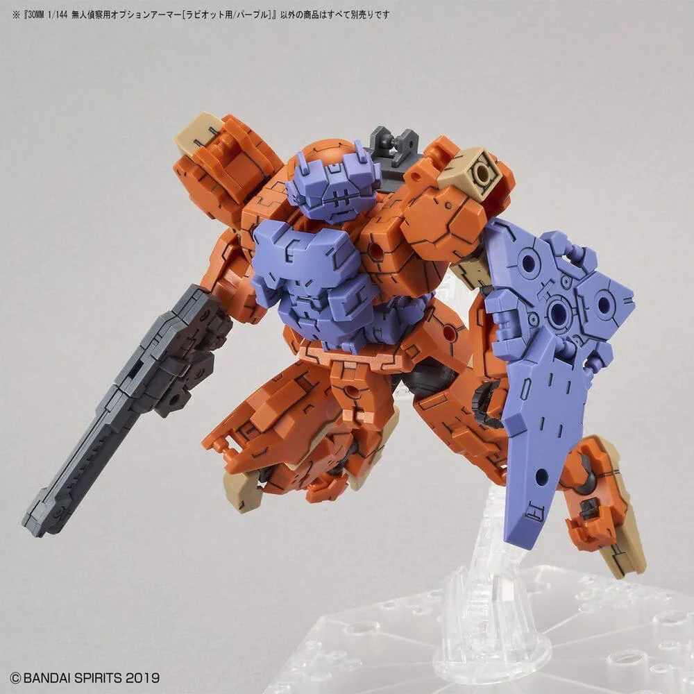 30MM 1/144 OPTION ARMOR FOR SPY DRONE [RABIOT EXCLUSIVE / PURPLE] - Image 3