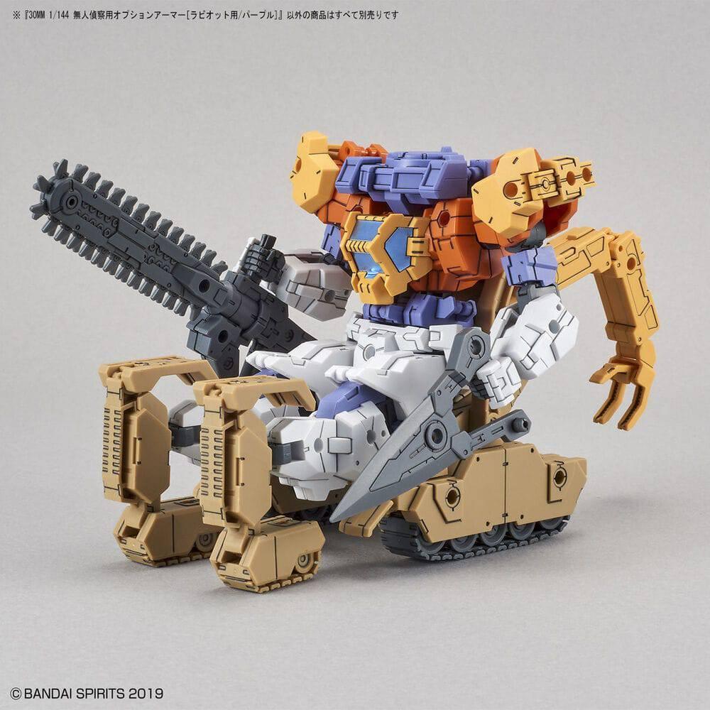 30MM 1/144 OPTION ARMOR FOR SPY DRONE [RABIOT EXCLUSIVE / PURPLE] - Image 4
