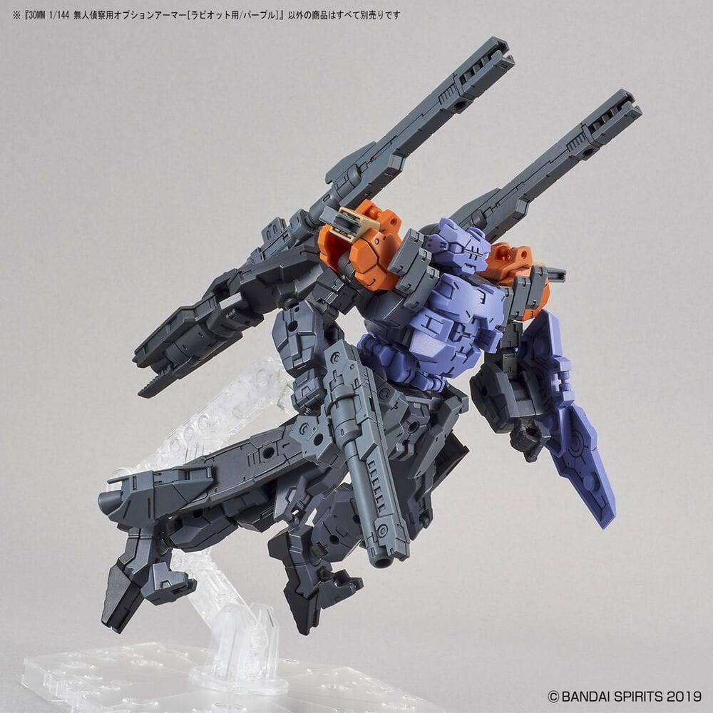 30MM 1/144 OPTION ARMOR FOR SPY DRONE [RABIOT EXCLUSIVE / PURPLE] - Image 5