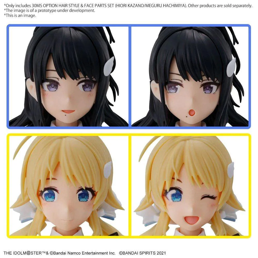 30MS OPTION HAIR STYLE & FACE PARTS SET (HIORI KAZANO/MEGURU HACHIMIYA)