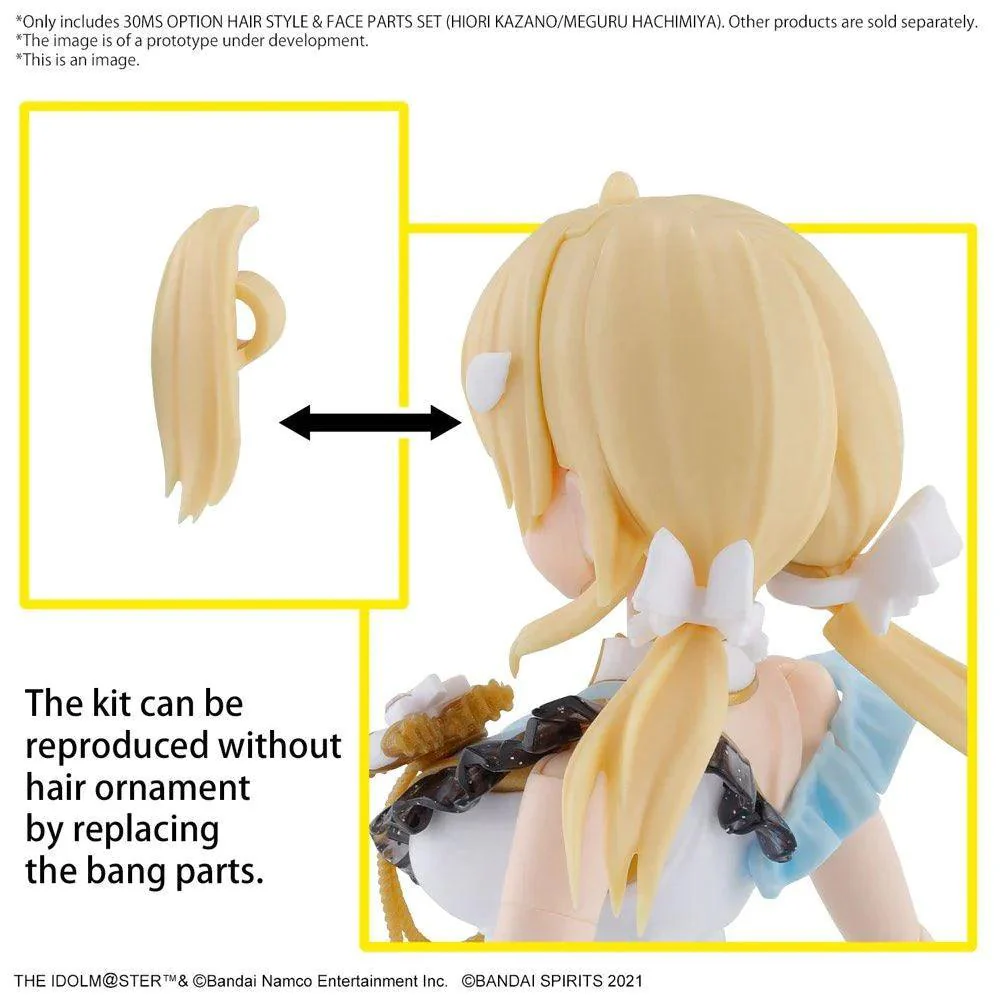 30MS OPTION HAIR STYLE & FACE PARTS SET (HIORI KAZANO/MEGURU HACHIMIYA) - Image 6