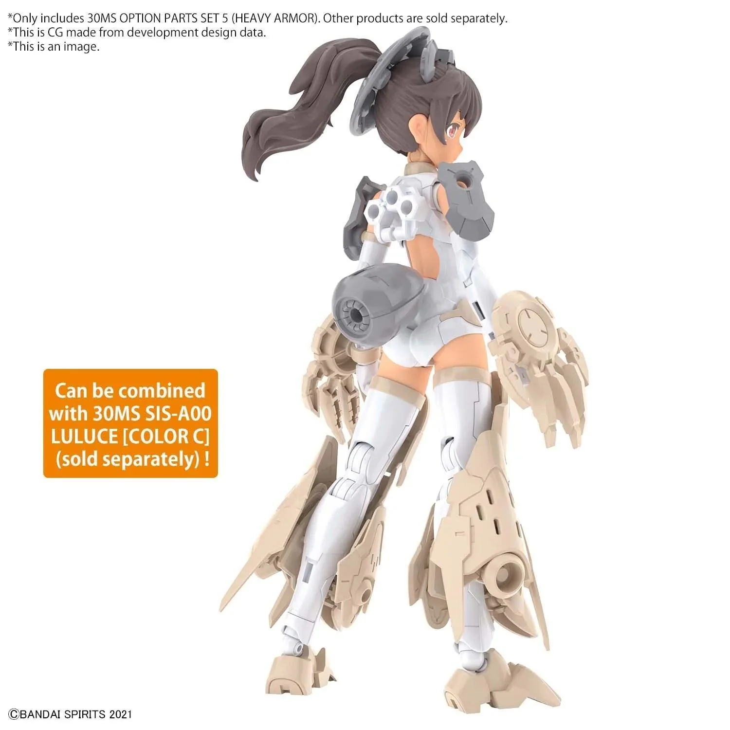 30MS OPTION PARTS SET 5 HEAVY ARMOR - Image 3
