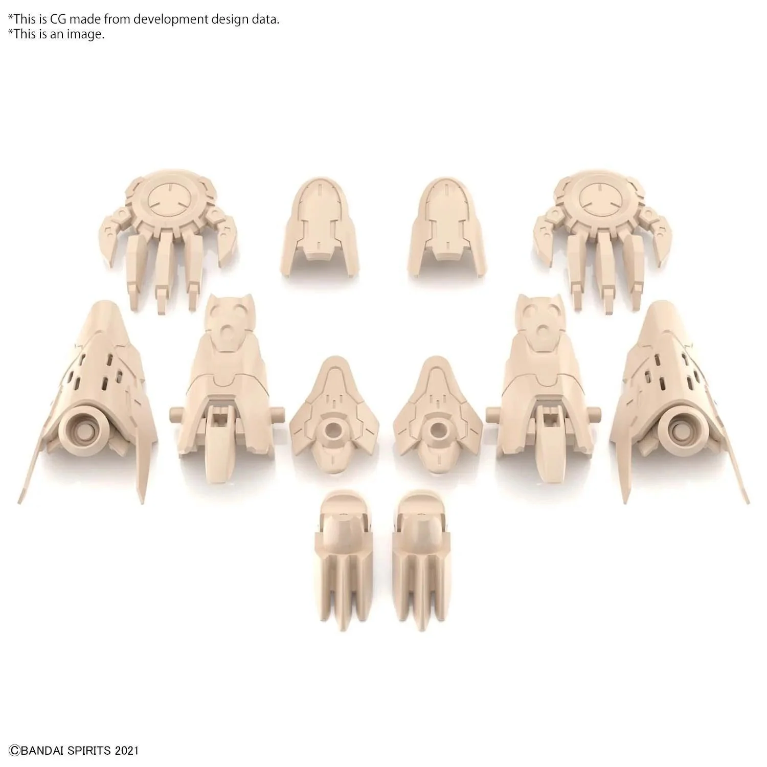 30MS OPTION PARTS SET 5 HEAVY ARMOR - Image 5
