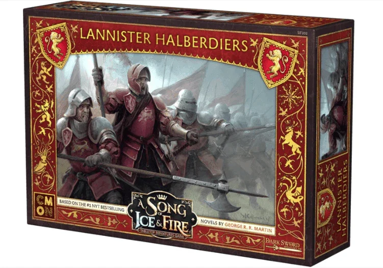 A Song of Ice and Fire Lannister Halberdiers