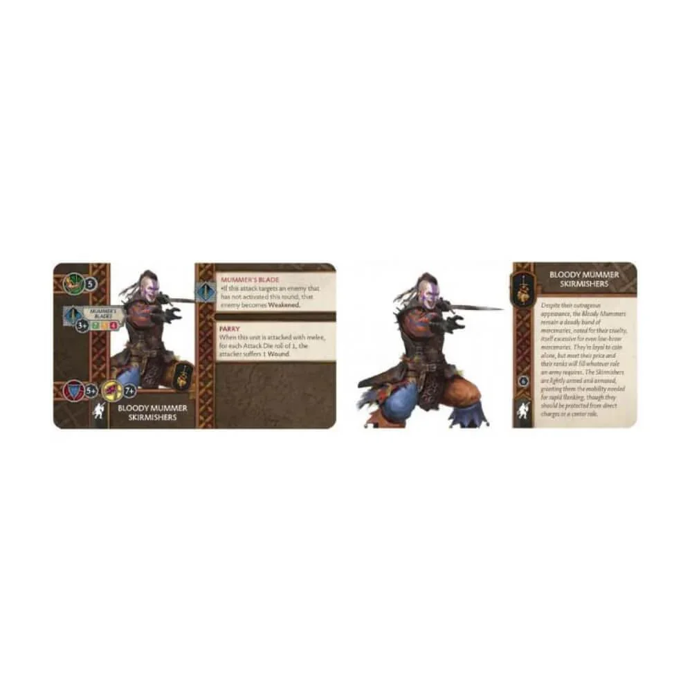 A Song of Ice and Fire TMG - Bloody Mummers Skirmishers