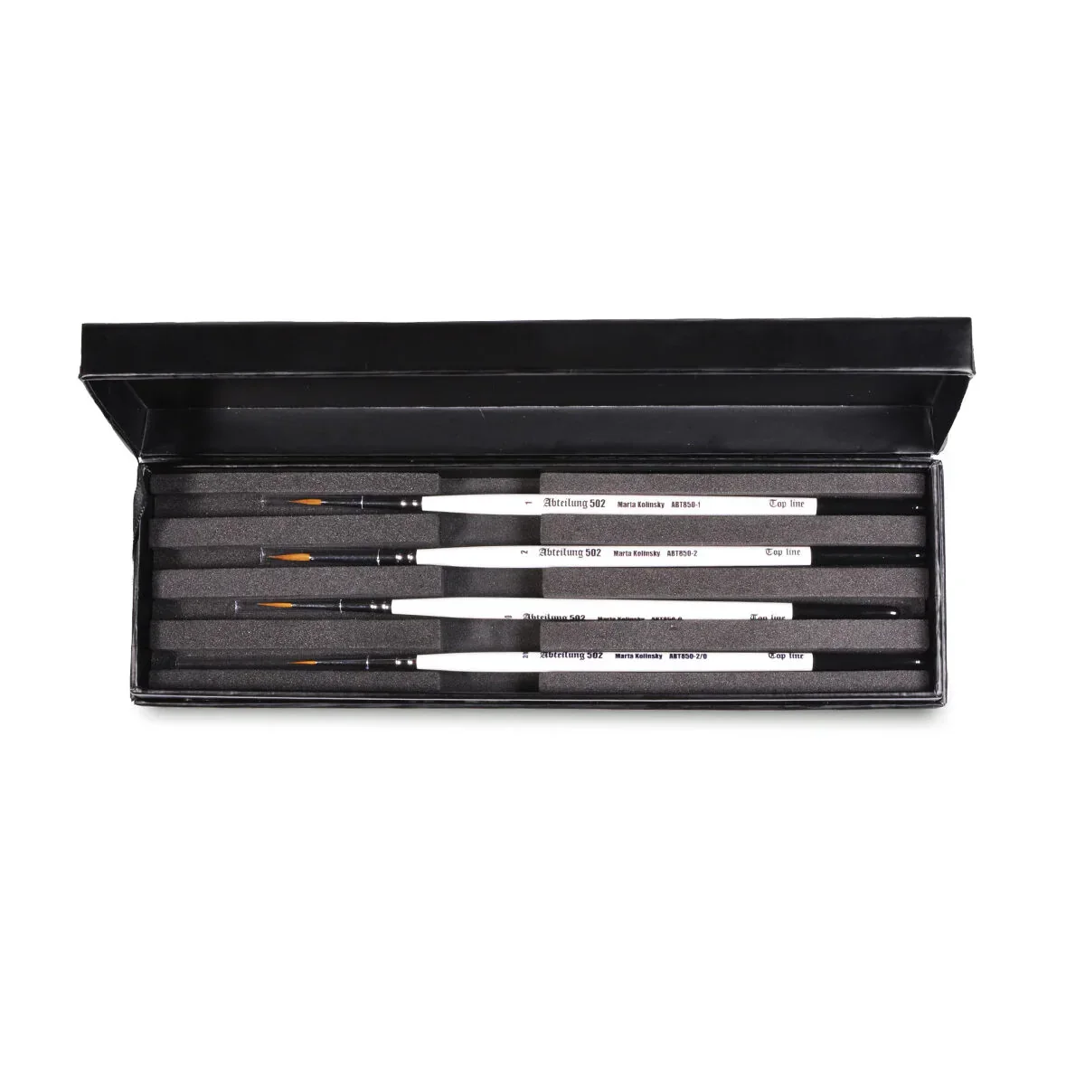 Abteilung 502 Marta Kolinsky Top Line Premium Paint Brush Set - Image 2