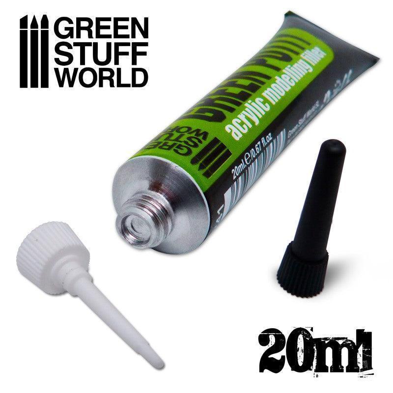 GREEN STUFF WORLD Acrylic Green Putty 20ml - Image 2