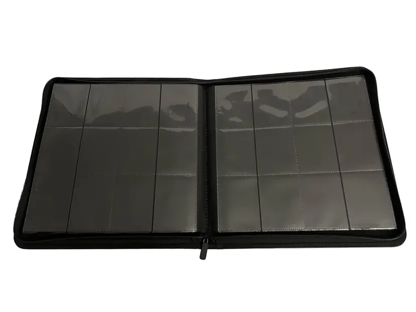 Aeon Guard Abyssal Black 12 Pocket Zip Binder - 480 Card Slots - Image 4