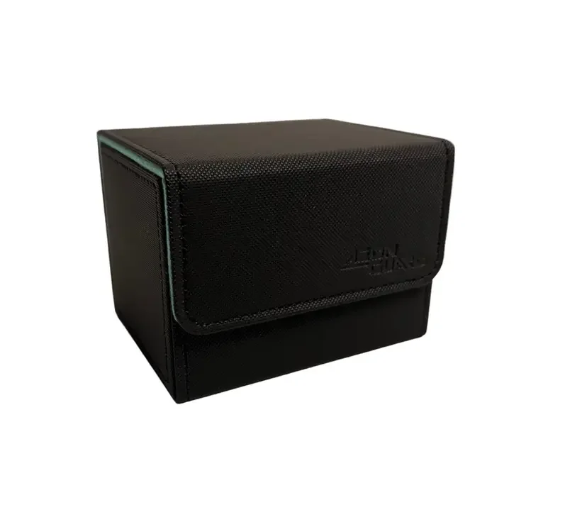 Aeon Guard Abyssal Black and Green Deck Box