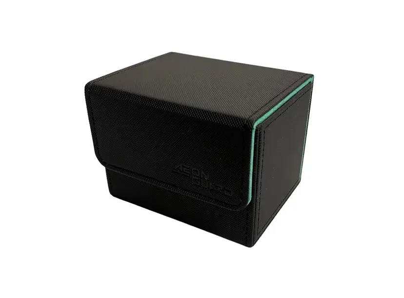 Aeon Guard Abyssal Black and Green Deck Box - Image 5