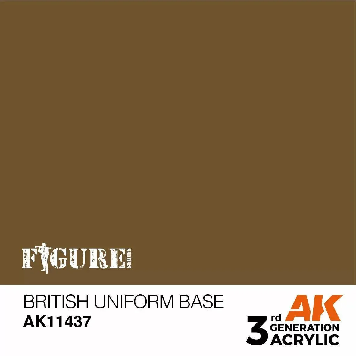 AK Interactive 3Gen Figures Acrylics - British Uniform Base 17ml - Image 2