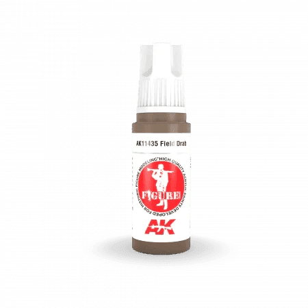 AK Interactive 3Gen Figures Acrylics - Field Drab 17ml