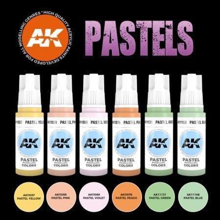 Ak Interactive 3Gen Sets - Pastels Colors