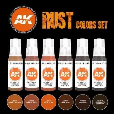 Ak Interactive 3Gen Sets - Rust