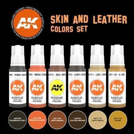 Ak Interactive 3Gen Sets - Skin And Leather Colors - Image 2