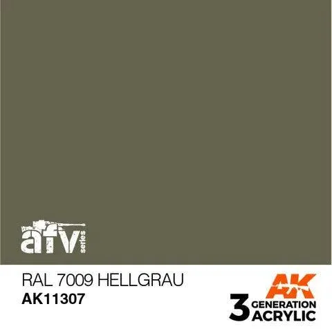 AK Interactive 3rd Gen Acrylic AFV RAL 7009 Hellgrau - Image 2