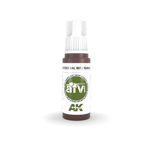 AK Interactive 3rd Gen Acrylic RAL 8013 ROTBRAUNN