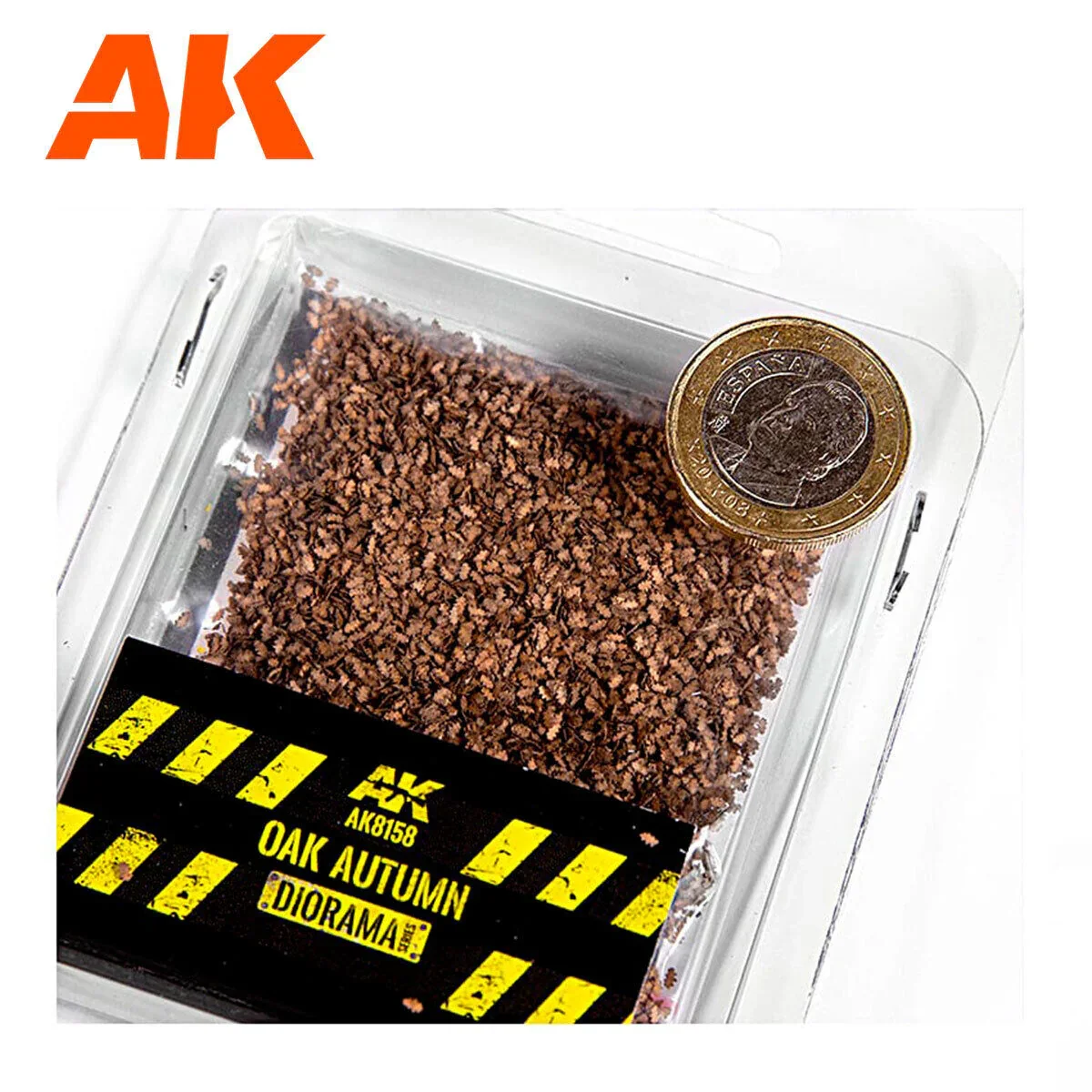 AK Interactive Dioramas: Oak Autumn Leaves - 28 mm. 1/72 (Bag 7g) - Image 2