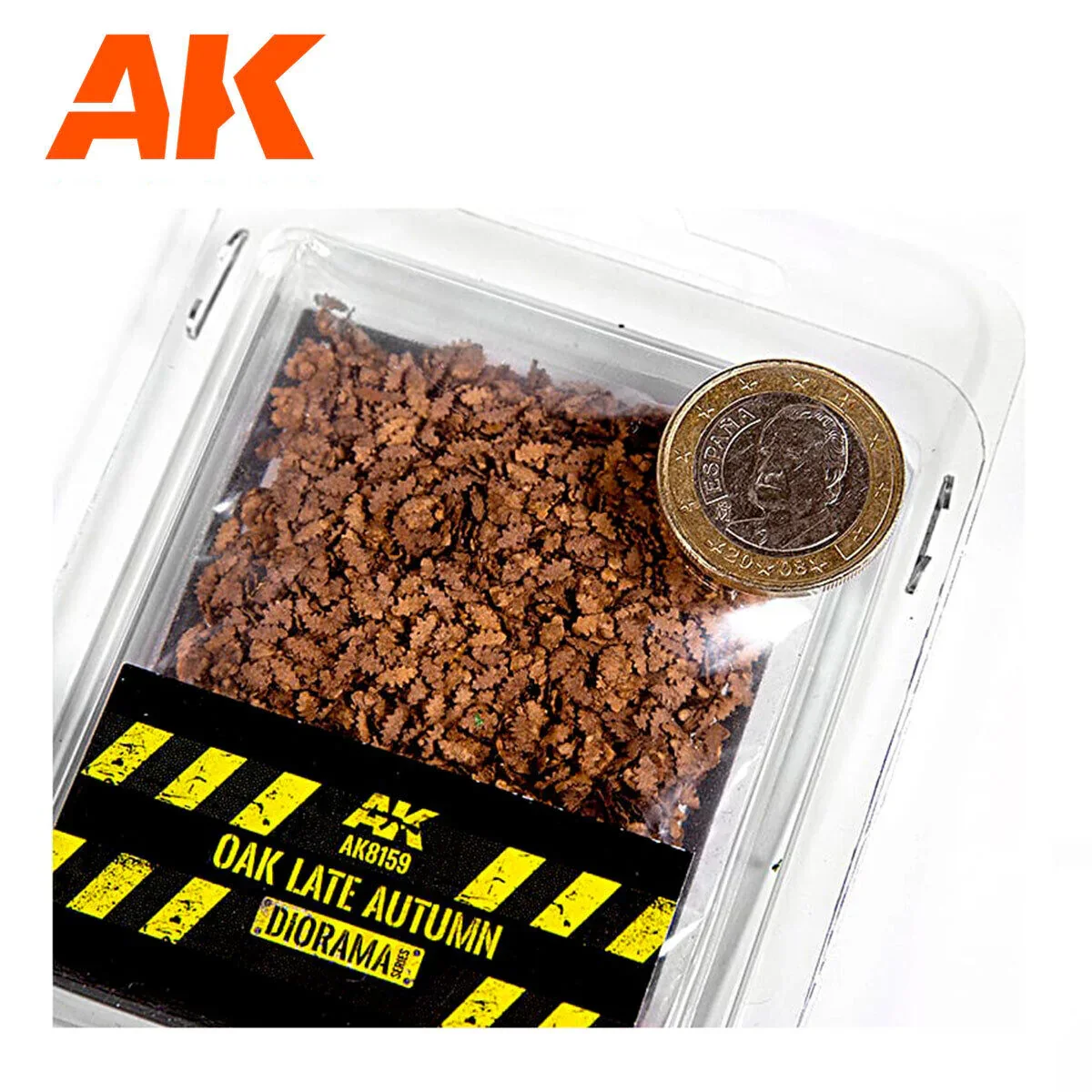 AK Interactive Dioramas: Oak Late Autumn Leaves 1/35 (Bag 7g) - Image 2