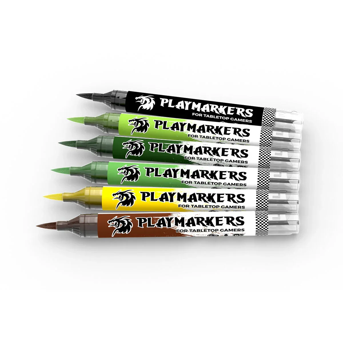 AK Interactive Playmarkers Set - Orcs & Goblins (6 Colours) - Image 2