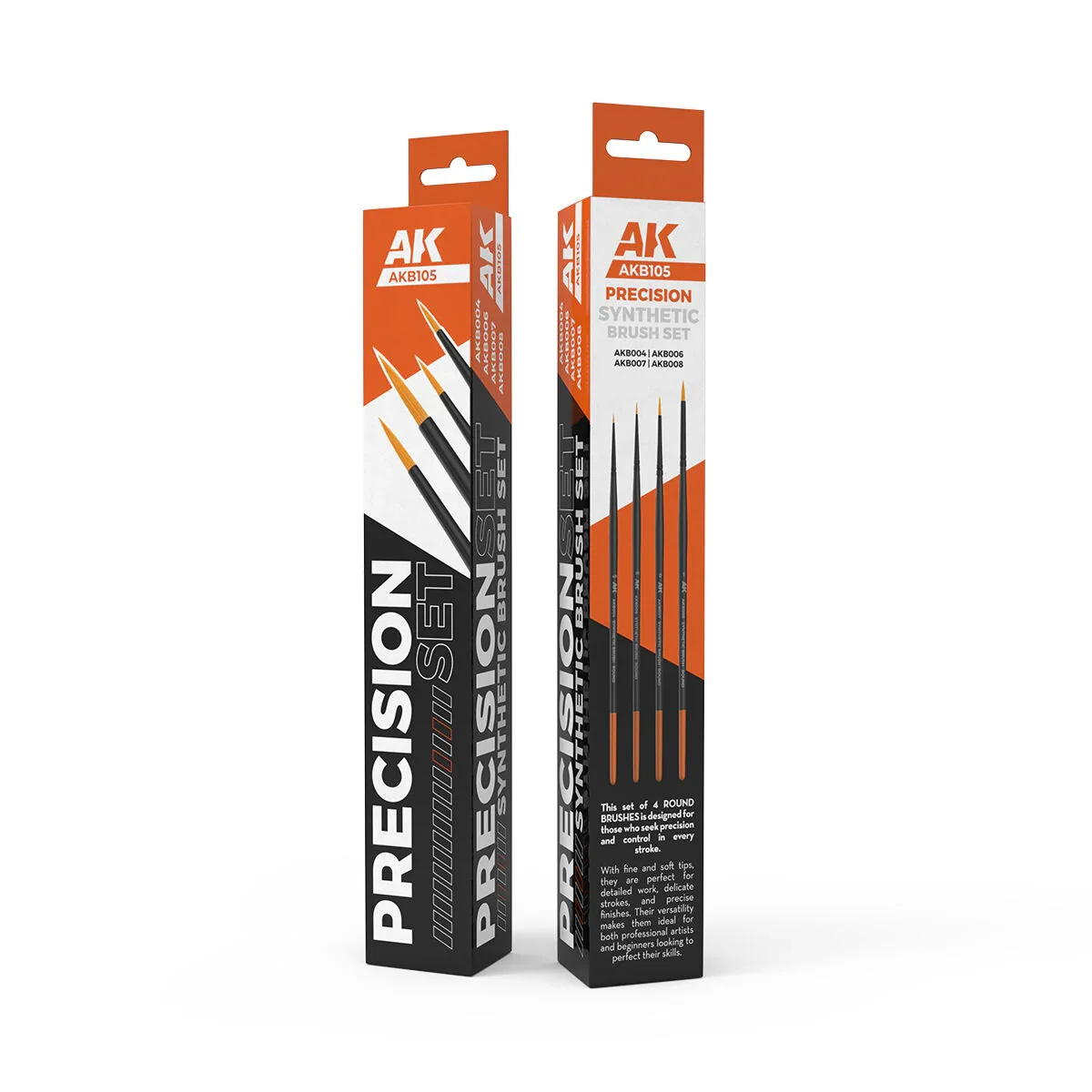 AK Interactive Precision Brushes Set (4 Brushes) - Image 2
