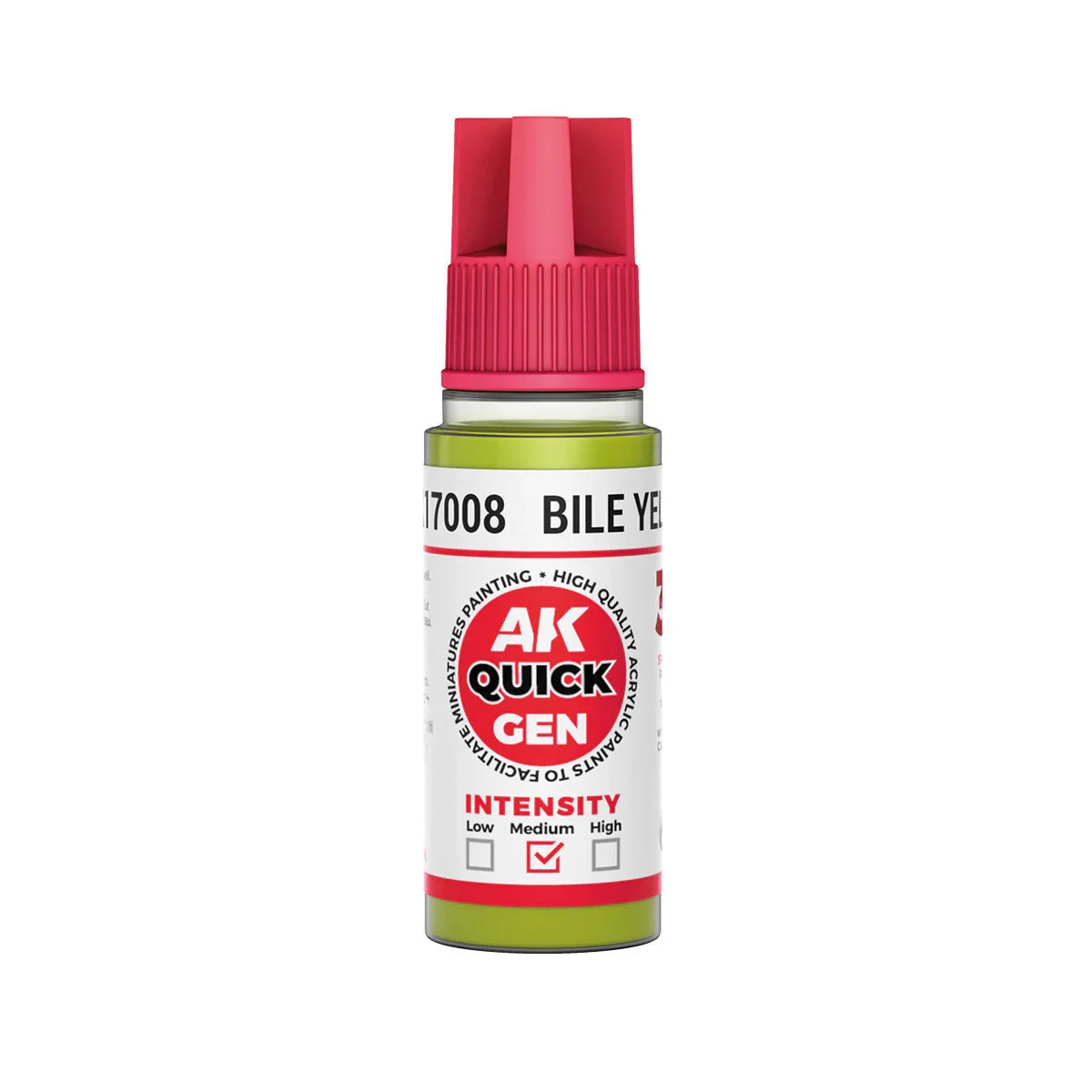 AK Interactive - Quick Gen: Bile Yellow - 18ml