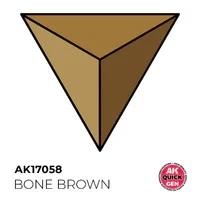 AK Interactive - Quick Gen: Bone Brown - 18ml - Image 2