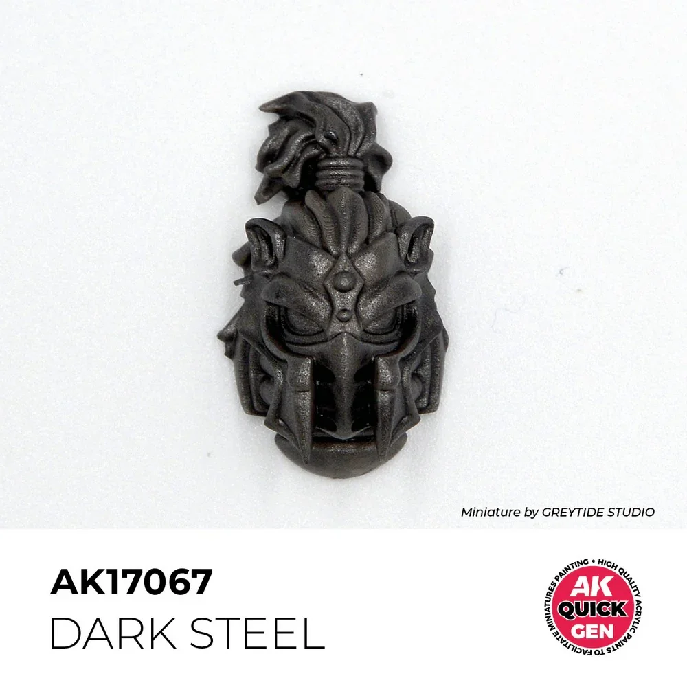 AK Interactive - Quick Gen - Dark Steal 18 ml - Image 3