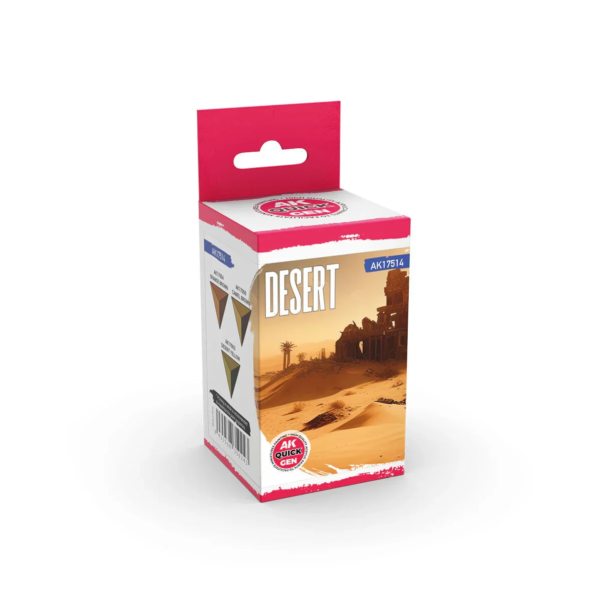 AK Interactive Quick Gen: Desert Acrylic Paint Set (3 Colours)