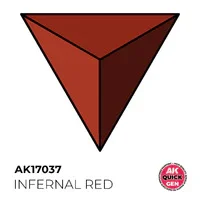 AK Interactive - Quick Gen: Infernal Red - 18ml - Image 2