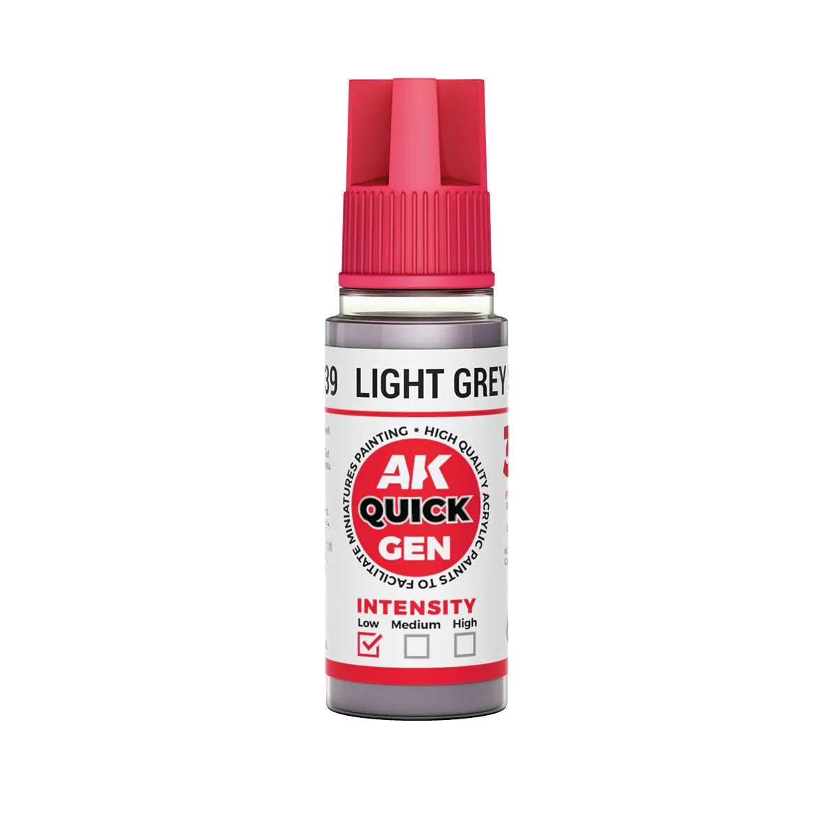 AK Interactive - Quick Gen: Light Grey Shadow - 18ml