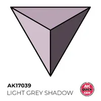 AK Interactive - Quick Gen: Light Grey Shadow - 18ml - Image 2