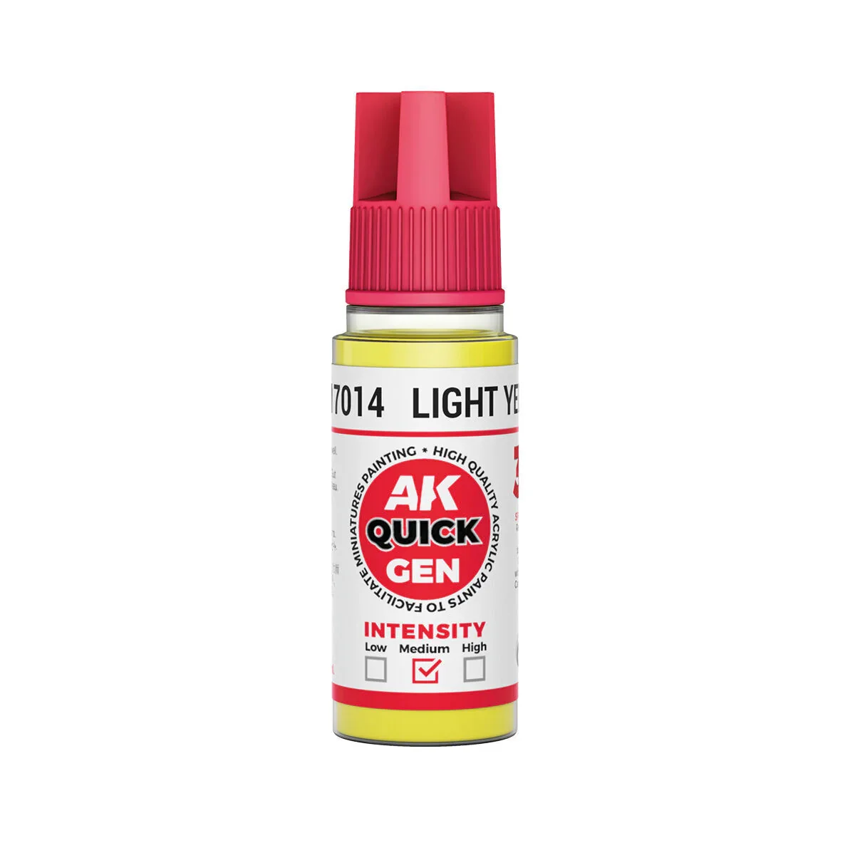 AK Interactive - Quick Gen: Light Yellow - 18ml