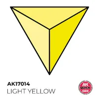 AK Interactive - Quick Gen: Light Yellow - 18ml - Image 2