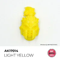AK Interactive - Quick Gen: Light Yellow - 18ml - Image 3