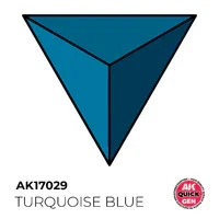AK Interactive - Quick Gen: Turquoise Blue - 18ml - Image 3