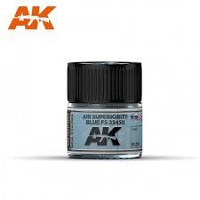 AK Interactive Real Colors - Acrylic Lacquer Paint 10ml bottle - AIR SUPERIOIRITY BLUE FS 35450