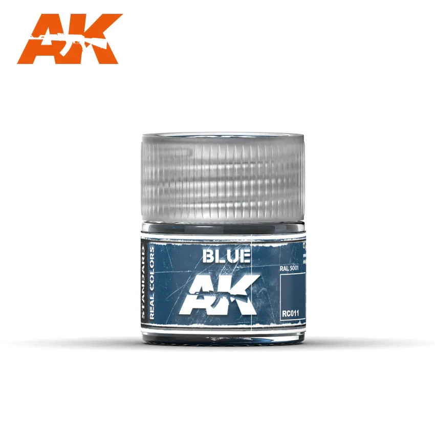 AK Interactive Real Colors - Acrylic Lacquer Paint 10ml bottle - Blue