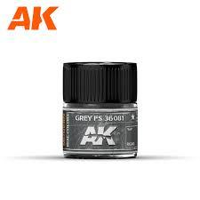 AK Interactive Real Colors - Acrylic Lacquer Paint 10ml bottle - GREY FS 36081