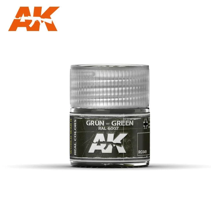 AK Interactive Real Colors - Acrylic Lacquer Paint 10ml bottle - Grün, Green