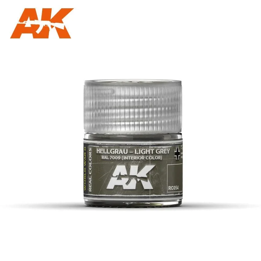 AK Interactive Real Colors - Acrylic Lacquer Paint 10ml bottle - Hellgraü