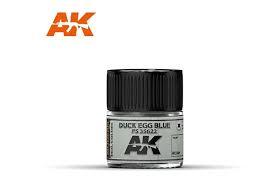 AK Interactive Real Colors - Acrylic Lacquer Paint 10ml bottle - DUCK EGG BLUE FS 35622