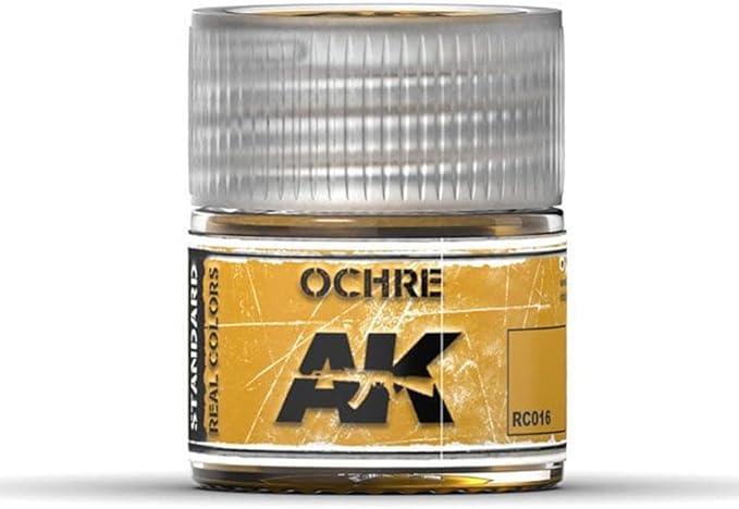 AK Interactive Real Colors - Acrylic Lacquer Paint 10ml bottle - Ochre