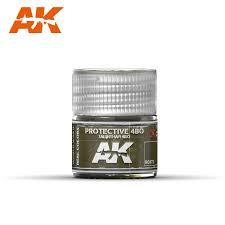 AK Interactive Real Colors - Acrylic Lacquer Paint 10ml bottle - Protective 4BO