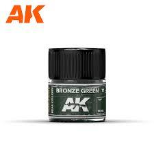 AK Interactive Real Colors - Acrylic Lacquer Paint 10ml bottle - BRONZE GREEN