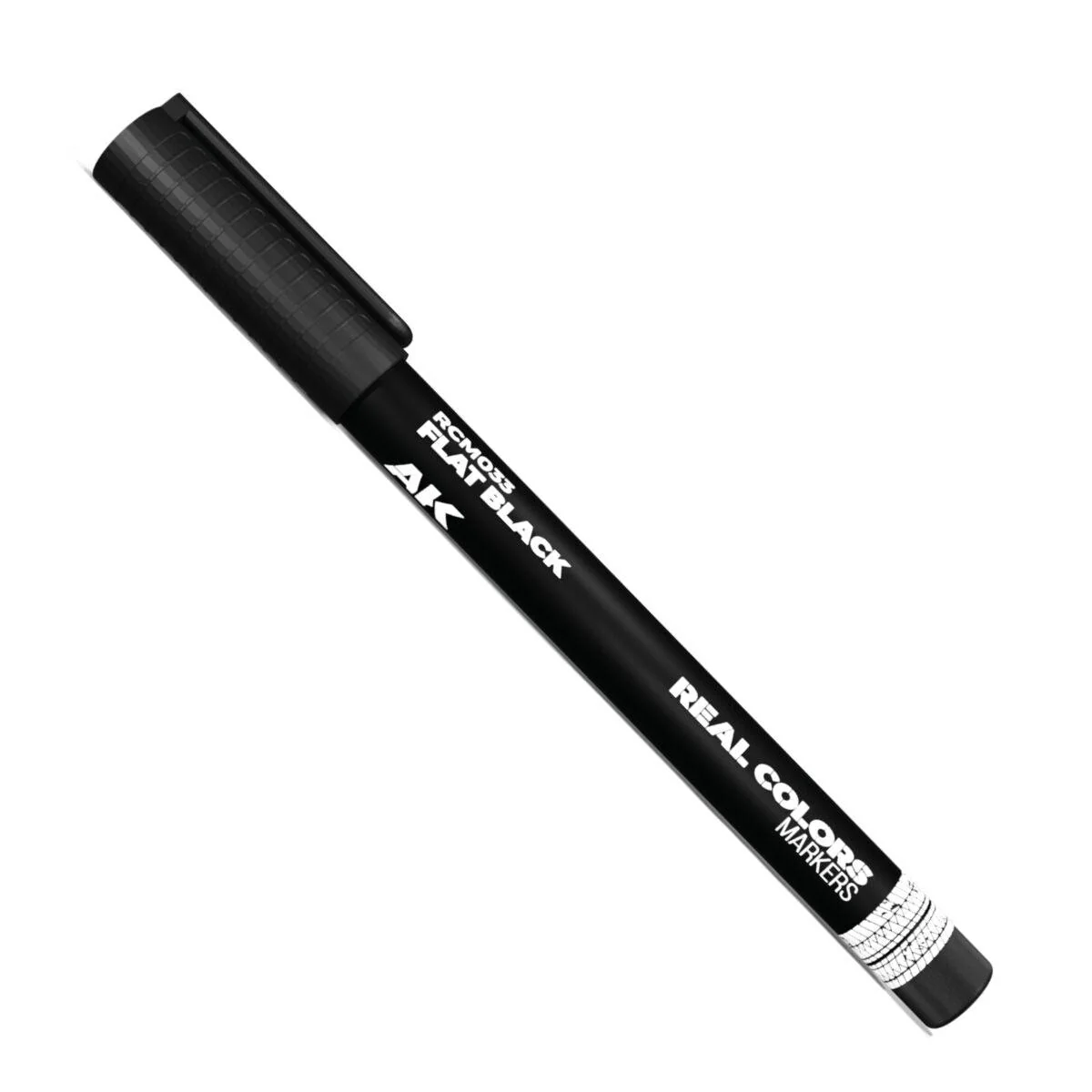AK Interactive Real Colors Markers: Flat Black - Acrylic Paint Marker - Image 2
